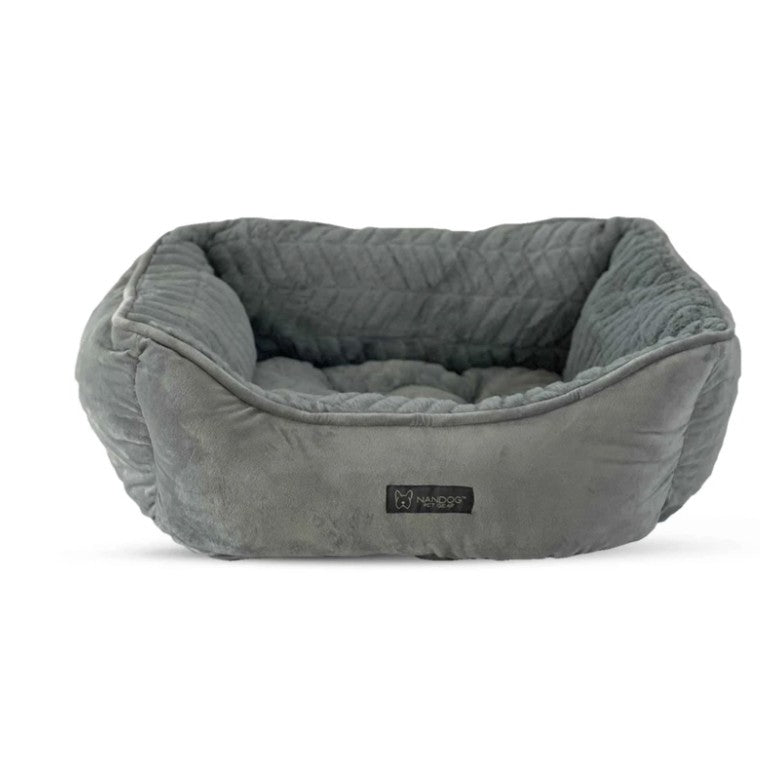 NANDOG Pet Gear Super Cloud Reversible Bed — Micro Plush for Dogs & Cats