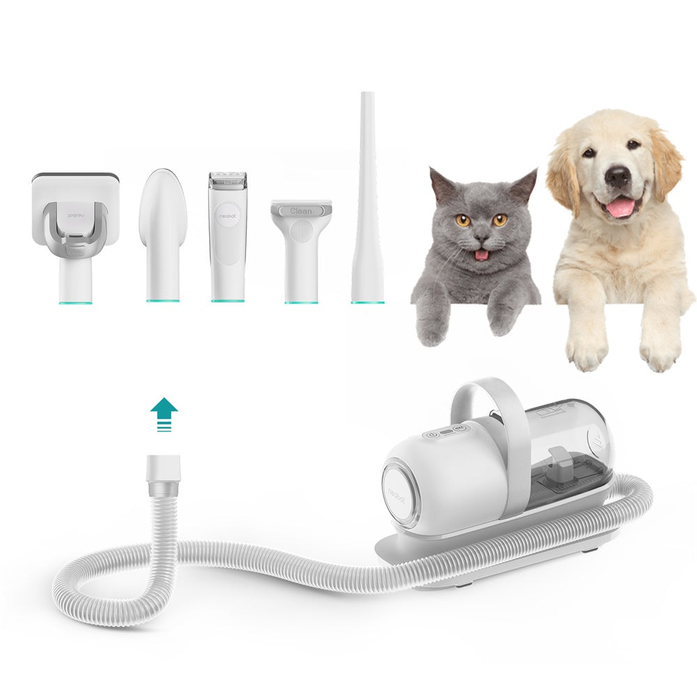 Neakasa P1 Pro Pet Grooming Kit — 5-in-1 Low-Noise Vacuum for Dogs & Cats