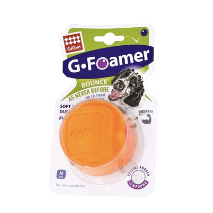 GiGwi G-Foamer TPR Dog Toy Series — Ball, Rugby & Flying Tug