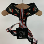 Big & Little Dogs Reversible Dog Harness — Pirate Print