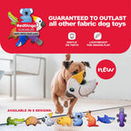 Red Dingo Durables Soft Toys for Dogs — Tough, Gentle & Non-Toxic (8 Animal Styles)