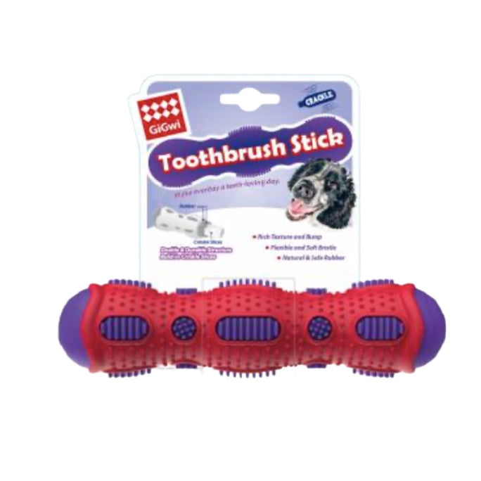GiGwi Stick Series — Toothbrush Stick & Johnny Stick Dental Treat Dispenser
