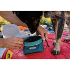 Ruffwear Quencher Cinch Top™ Collapsible Travel Bowl — Drawstring Closure (Two Sizes)