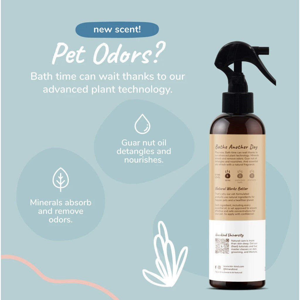 kin+kind Pet Smell Coat Spray — Natural Odor Neutralizer (12 fl oz)