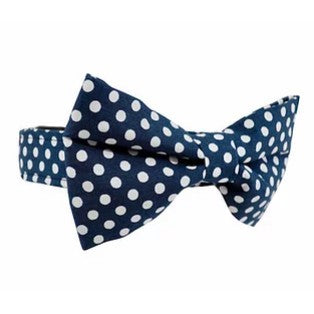 Dharf Dog Bow Tie — Handmade Cotton with Velcro Attachment (XS, S, M)