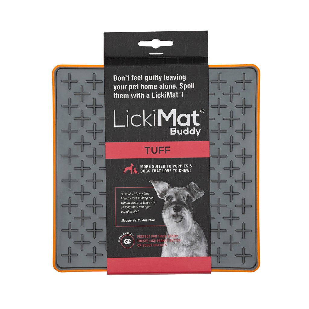 LickiMat Buddy Tuff — Enrichment Lick Mat for Dogs & Cats