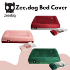 Zee.Dog Bed Cover — Hypoallergenic Microfiber with Double Zipper (Small & Large)