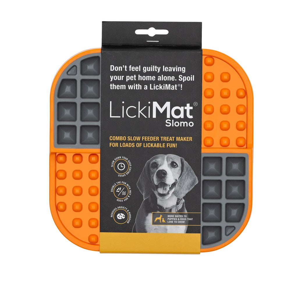 LickiMat SLOMO Slow Feeder — Boredom Buster Mat (20x20cm)