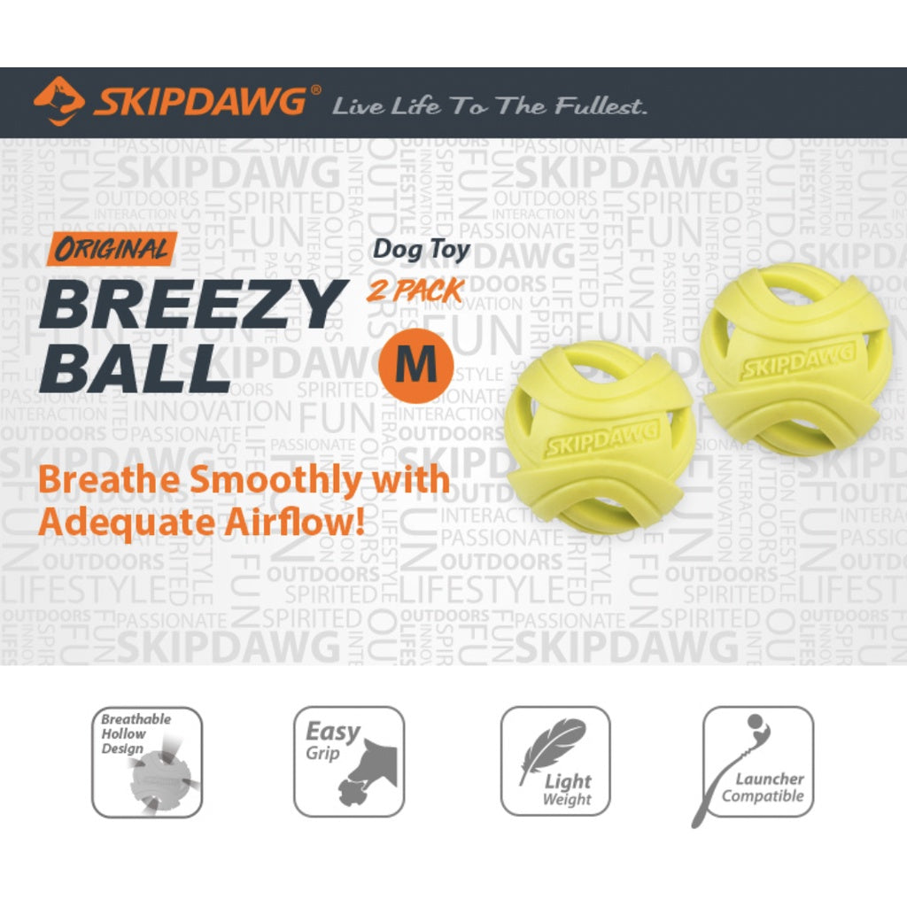 Skipdawg Dog Fetch Balls Series — Breezy, Agility & Tennis Variants