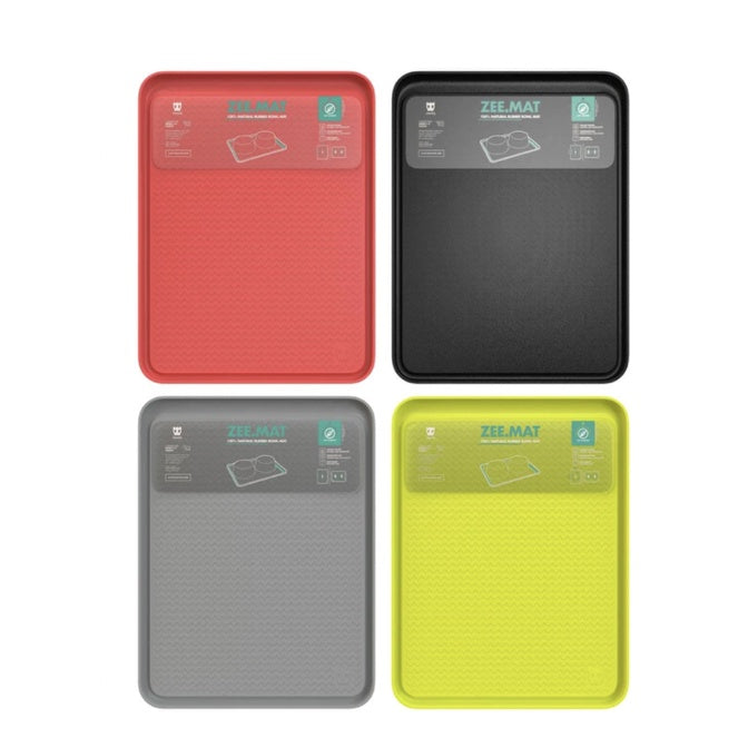 Zee.Dog Zee.Mat Food Mat — Non-Toxic Natural Rubber Anti-Spill Mat (4 Colours)