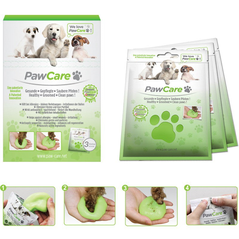 PawCare Zip Bag — Reusable Paw Cleaning & Care Compound (Biodegradable)
