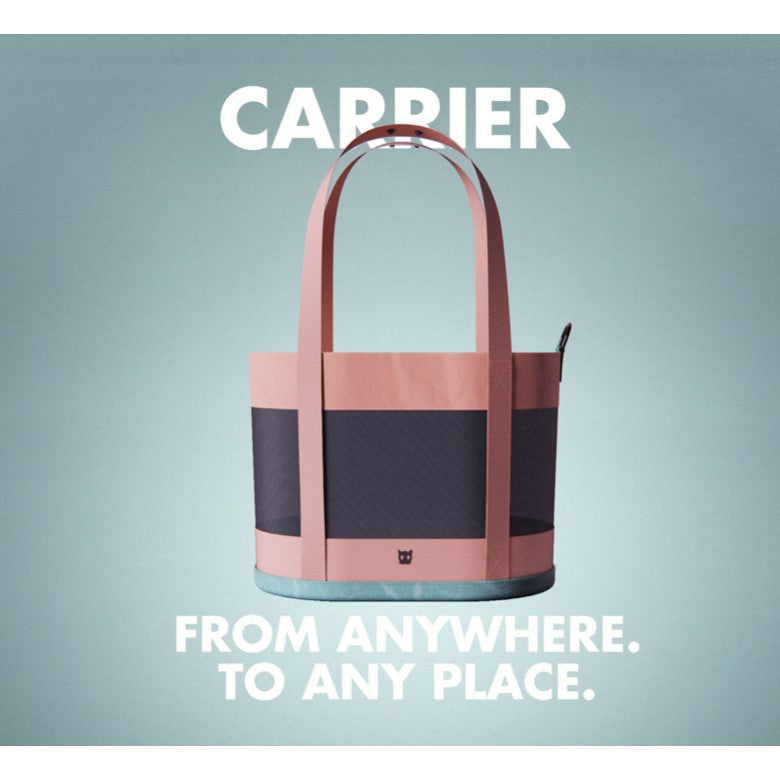 Zee.Dog Cat Carrier Bag — Airline-Compliant Travel for Cats (Terracotta)