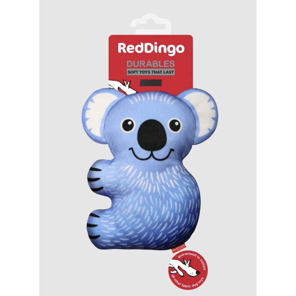 Red Dingo DURABLES — Puncture-Resistant Soft Dog Toys (8 Designs)