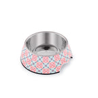 Ohpopdog Bibik Pink 14 Pet Bowl – Non-Slip Design with Stainless Steel Insert (3 Sizes)