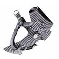 Dharf Dog Harness — Cotton & Bamboo Fiber with Detachable Bow-Tie (Size S)