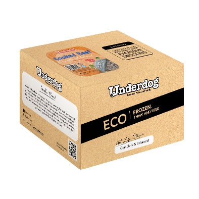 Underdog Cooked Beef Complete & Balanced Frozen Dog Food (1.2kg/3kg)