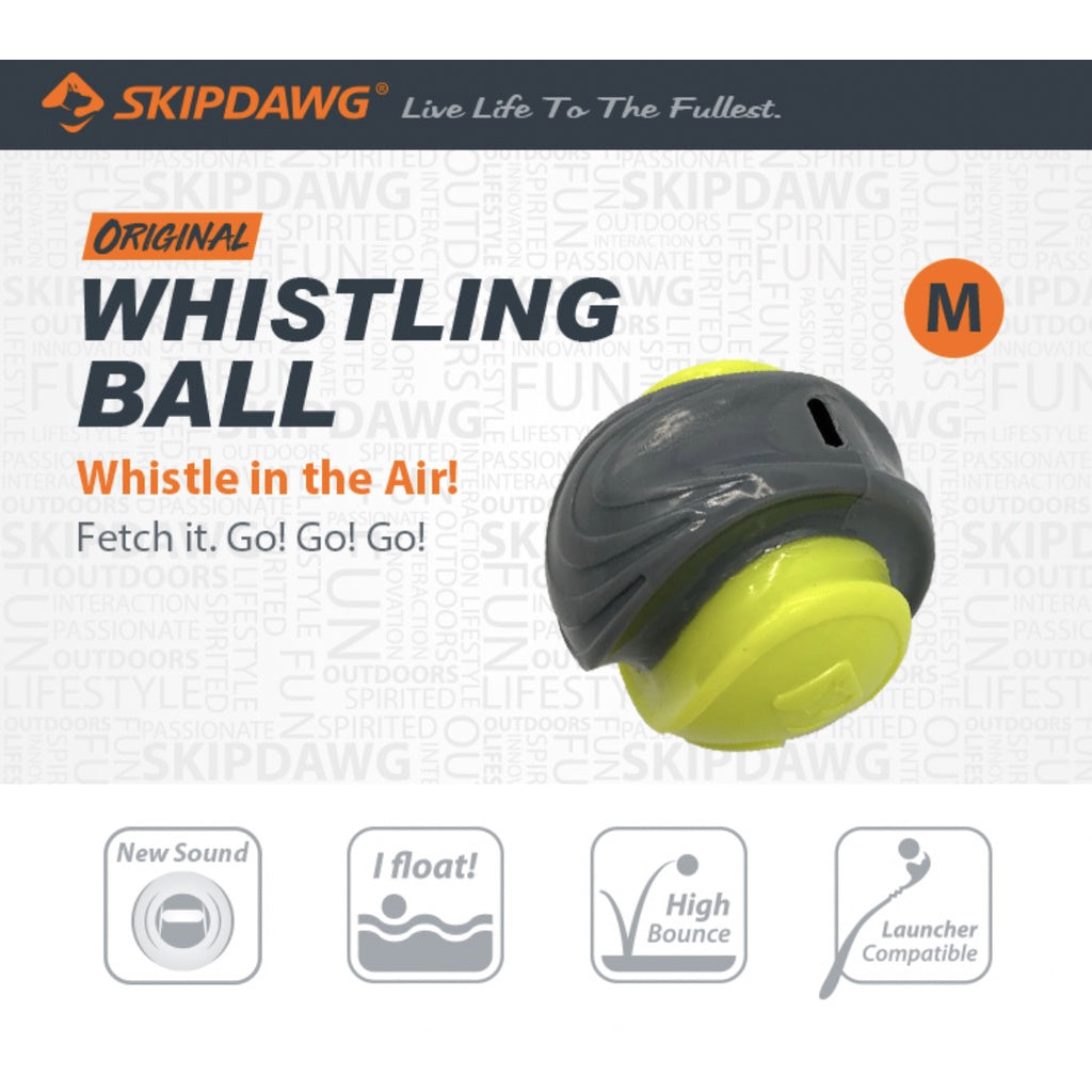 Skipdawg Series Dog Balls — X-Foam, Duroflex, Whistling & Glow