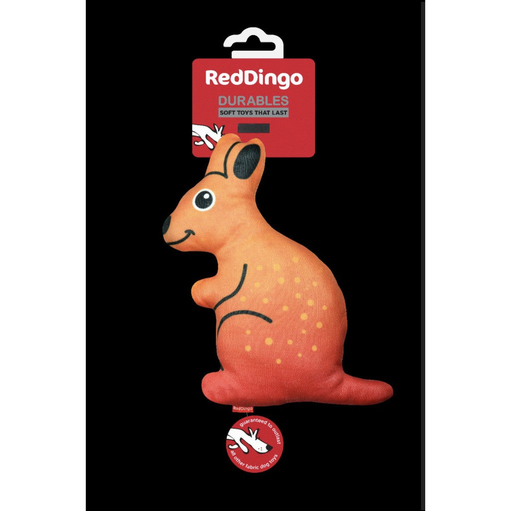 Red Dingo Durables Soft Toys for Dogs — Tough, Gentle & Non-Toxic (8 Animal Styles)