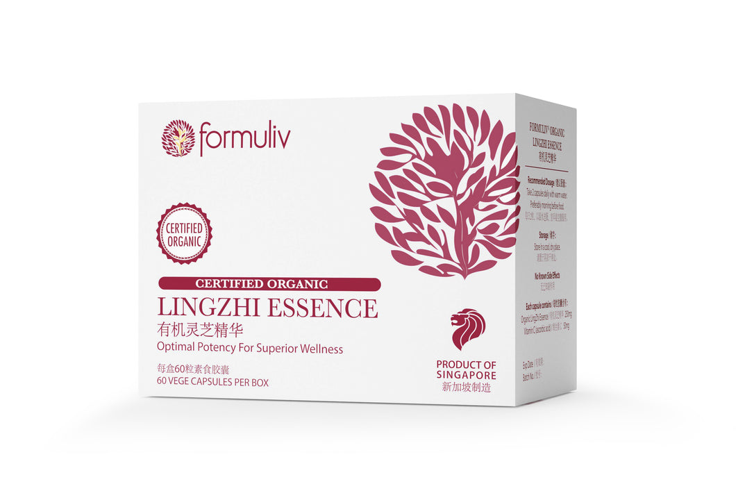 Formuliv Lingzhi Essence (60 capsules) - For Hoomans