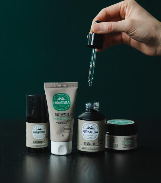 [From Prague]: Furnatura Natural Toothpaste/Healthy Gum Gel/Dental Oil for Dogs
