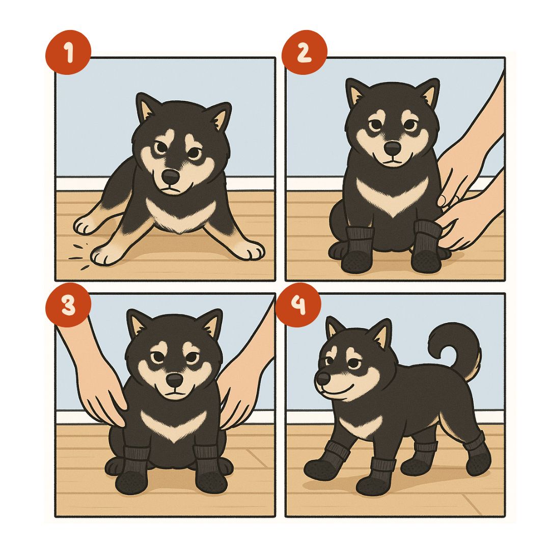 Stocks Available NOW! : Anti Slip Socks for Dogs & Cats (8 sizes)