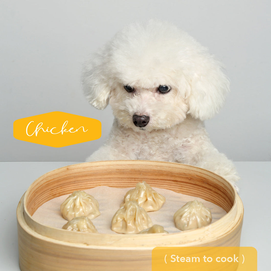 Bossipaws DimSum - Xiaolongbao For Pets (Chicken/Pork/)