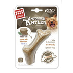 GiGwi Antler Wooden Chew Toy — Durable Natural Dog Chew Bone (4 Sizes)