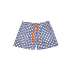 Ohpopdog Matching Human Shorts — Bunga Peach 6 Print (S, M, L)
