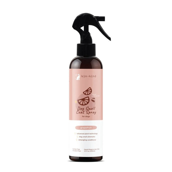 kin+kind Pet Smell Coat Spray — Natural Odor Neutralizer (12 fl oz)