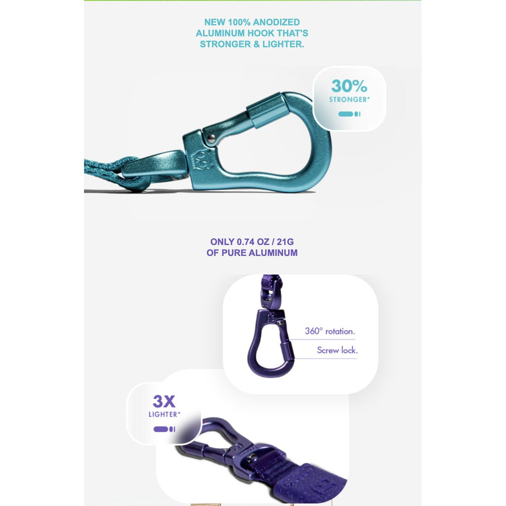 Zee.Dog Airleash — Flowtex Shock-Absorbing Dog Leash (1m)