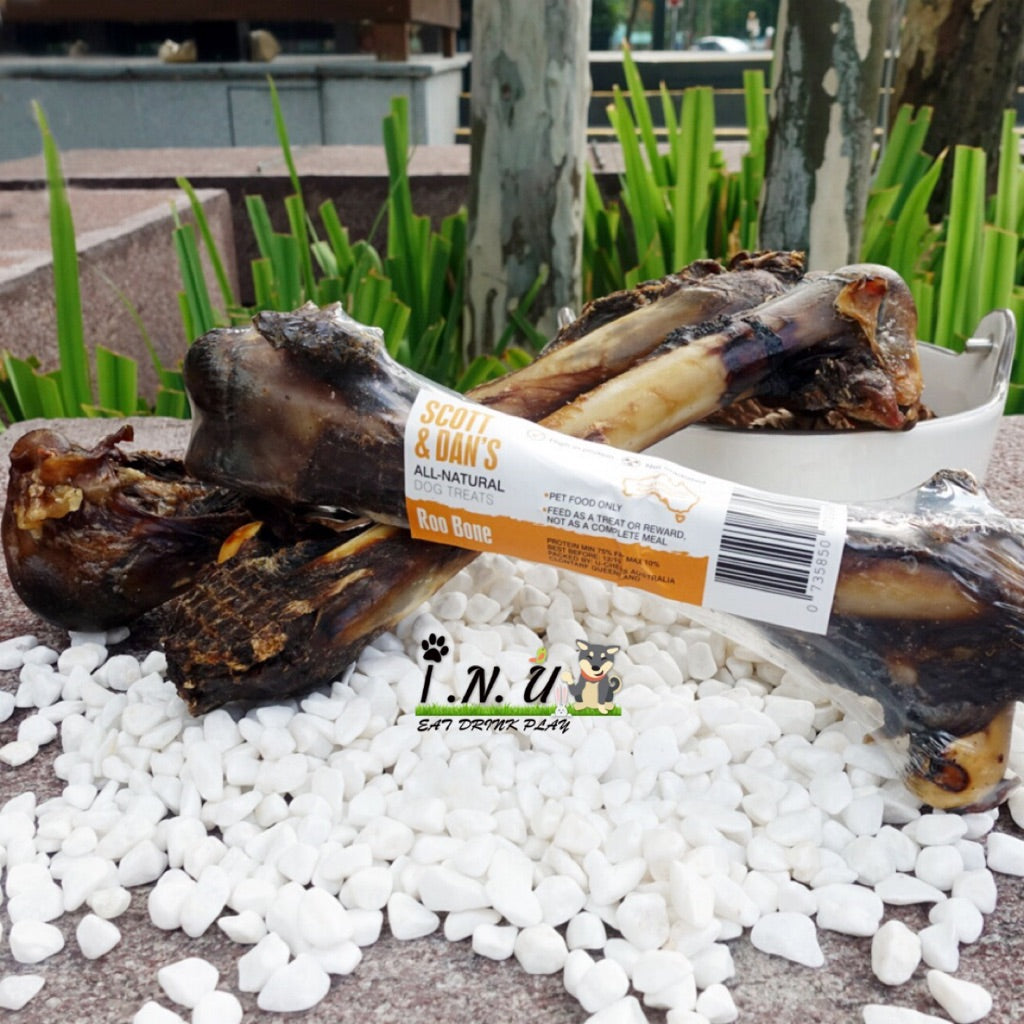Scott & Dan's Roo Bone Dog Treats — 100% Australian Kangaroo (1 Piece / Pack of 2)