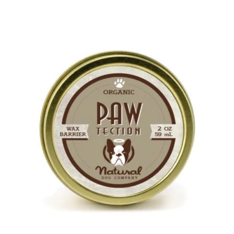 Natural Dog Company PawTection Organic Healing Balm — Paw Protection for Dogs & Cats (1oz, 2oz, 4oz)