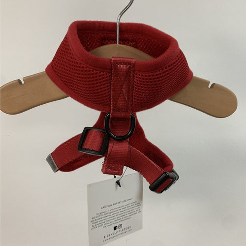 Big & Little Dogs Everyday Dog Harness — Ultra-Soft Breathable Mesh (Red)