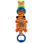 GiGwi Iron Grip Tug Toy — Durable Rope & Plush Design for Dogs
