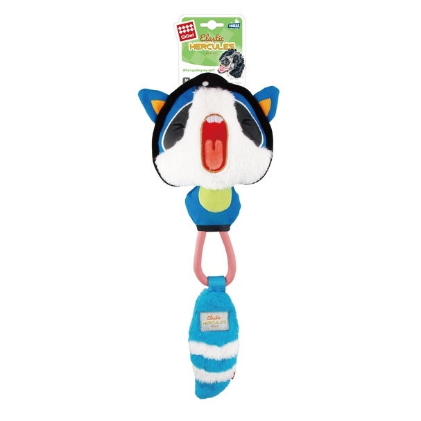 GiGwi Cotton-Rope Dog Toy — Squeaker & Crinkle Paper Tug Toy