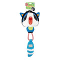 GiGwi Cotton-Rope Dog Toy — Squeaker & Crinkle Paper Tug Toy