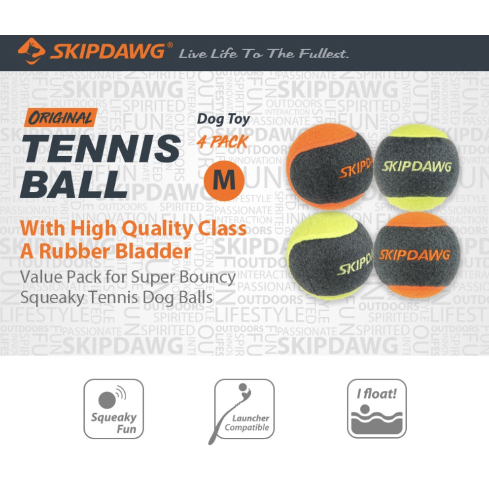 Skipdawg Dog Fetch Balls Series — Breezy, Agility & Tennis Variants