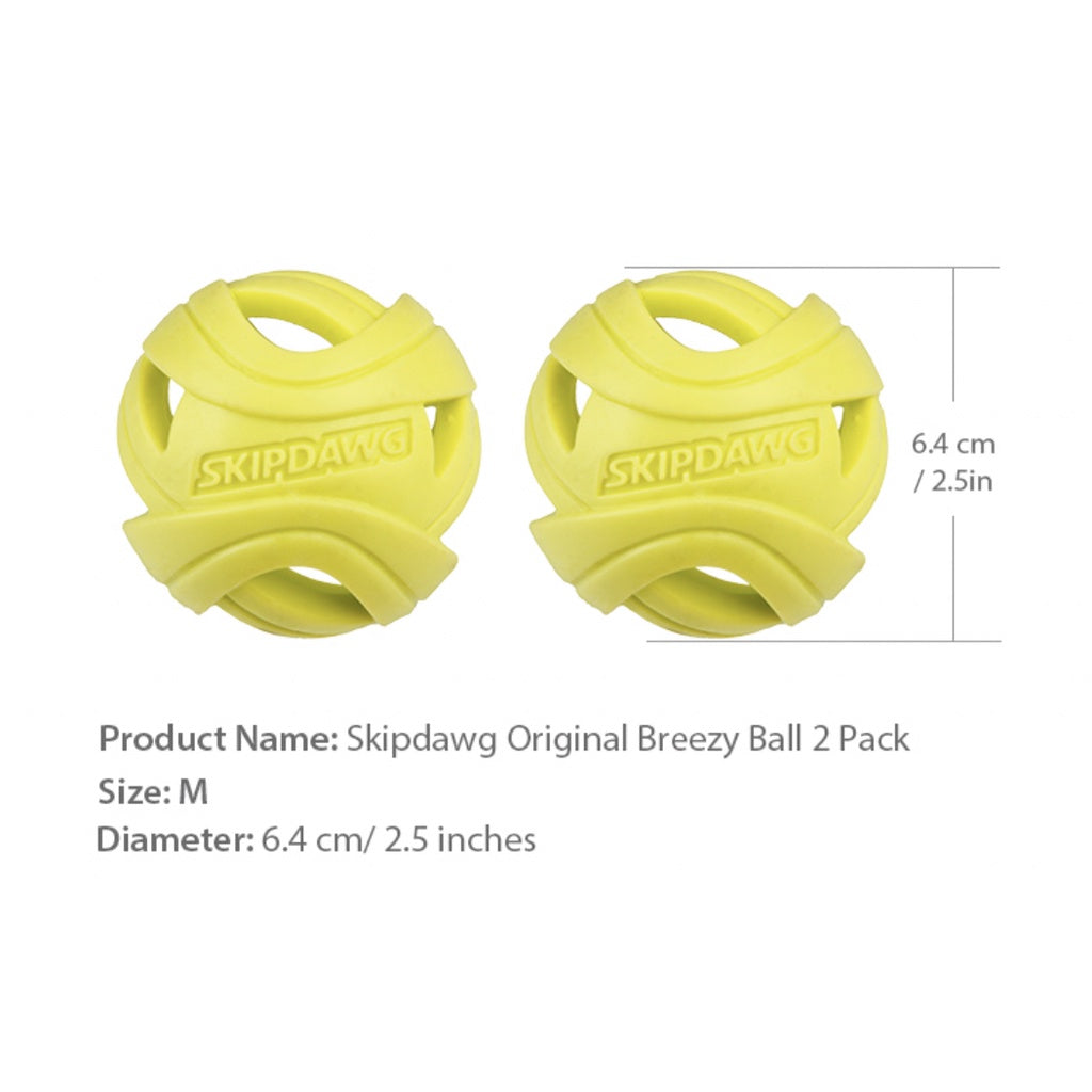 Skipdawg Dog Fetch Balls Series — Breezy, Agility & Tennis Variants
