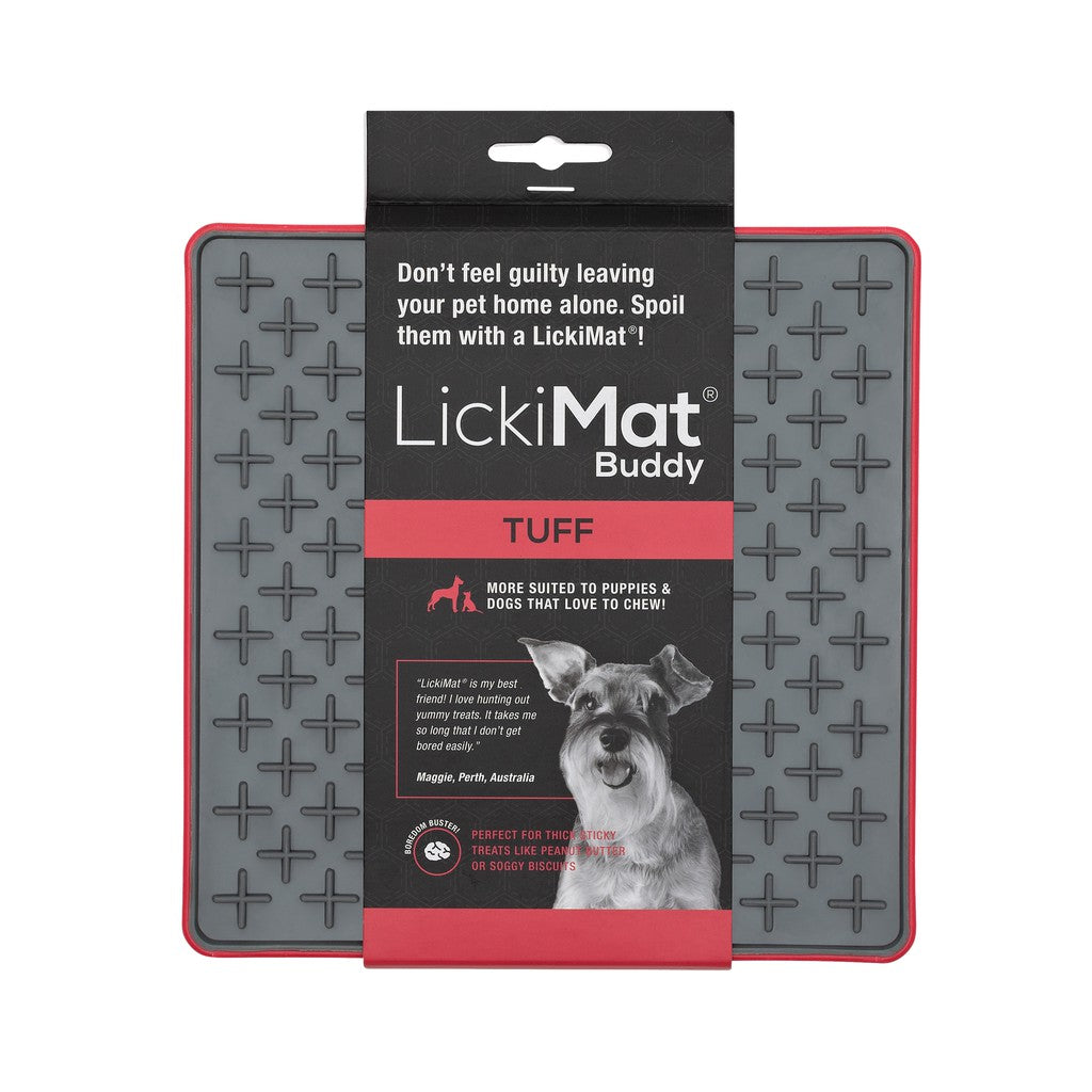 LickiMat Buddy Tuff — Enrichment Lick Mat for Dogs & Cats