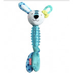 GiGwi Suppa Puppa Plush Tug Toy — Squeaky Chew for Puppies (Monkey or Rabbit)