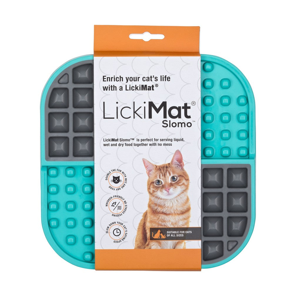 LickiMat SLOMO Slow Feeder — Boredom Buster Mat (20x20cm)