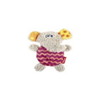 GiGwi Plush Friendz Series — Squeaky Plush Dog Toy (6")