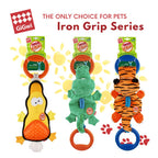 GiGwi Iron Grip Tug Toy — Durable Rope & Plush Design for Dogs