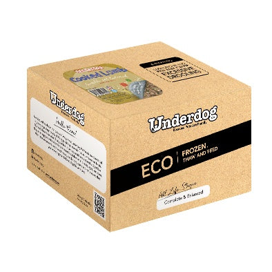 Underdog Cooked Lamb Frozen Dog Food — Complete & Balanced for All Life Stages