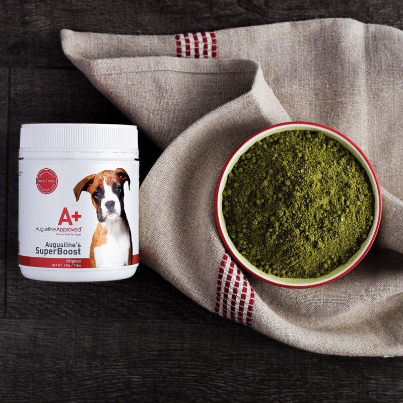 Augustine Approved SuperBoost — Certified Organic Wholefood Supplement for Dogs & Cats (110g)