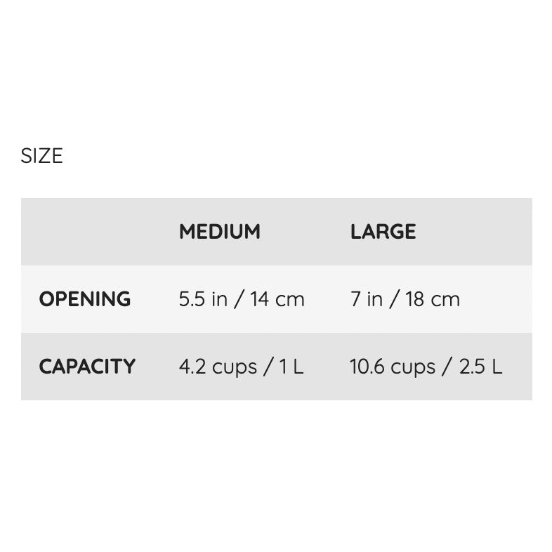 Ruffwear Quencher Cinch Top™ Collapsible Travel Bowl — Drawstring Closure (Two Sizes)