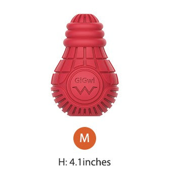 GiGwi Bulb Series – Interactive & Stuffable Dog Chew Toy (3 Sizes)