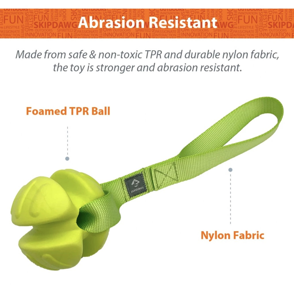 Skipdawg Duroflex Disc & Slinger Ball — Durable Dog Toys for Fetch & Tug