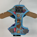 Big & Little Dogs Reversible Dog Harness — Snacks Party Print