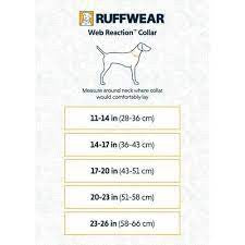 Ruffwear Web Reaction Martingale Dog Collar — Reflective Escape-Proof Design (5 Sizes)